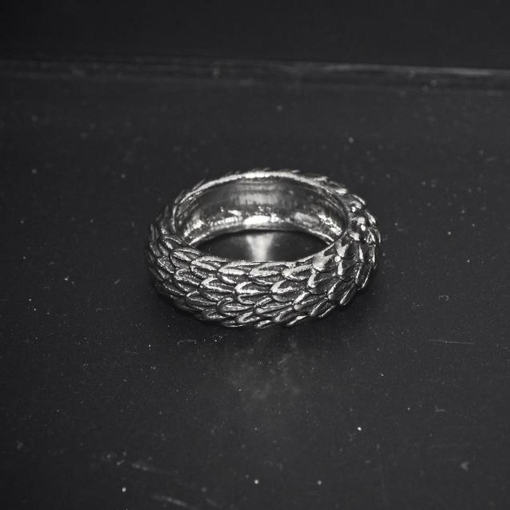 Textured Feather Infinity Ring - Picture 6 of 6